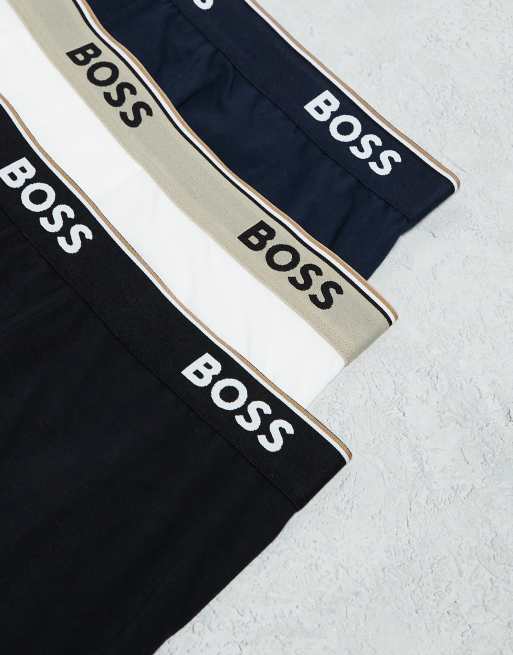 Boss Bodywear 3 pack power trunk in multi, 2 of 4