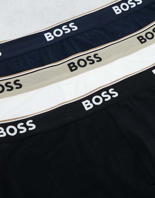 Boss Bodywear 3 pack power trunk in multi, 4 of 4