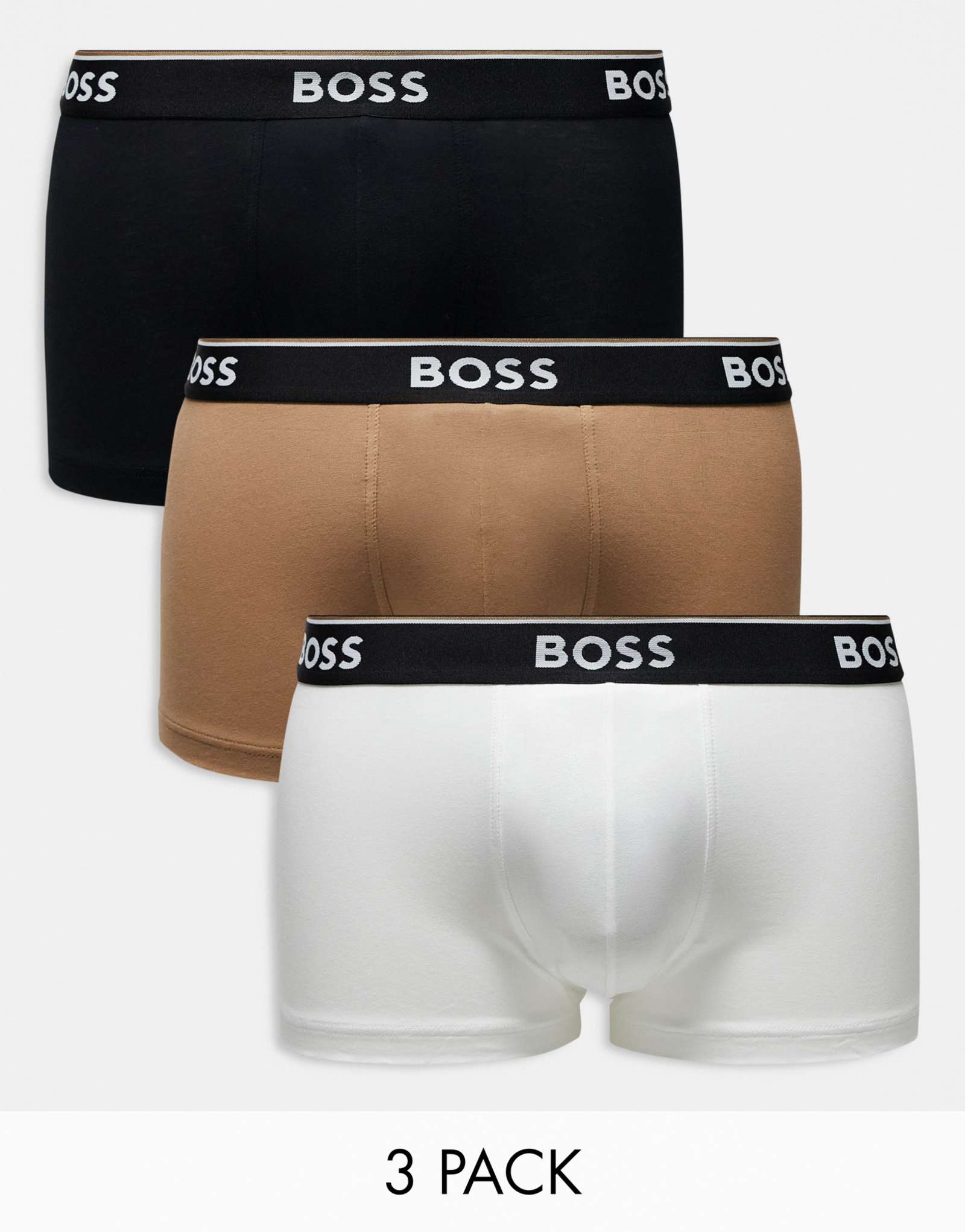 BOSS Bodywear 3 комплекта силовых трусов в мульти-упаковке