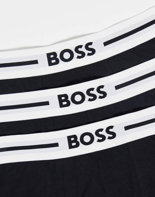 BOSS – Bodywear – 3-pack svarta boxerkalsonger, 4 av 4
