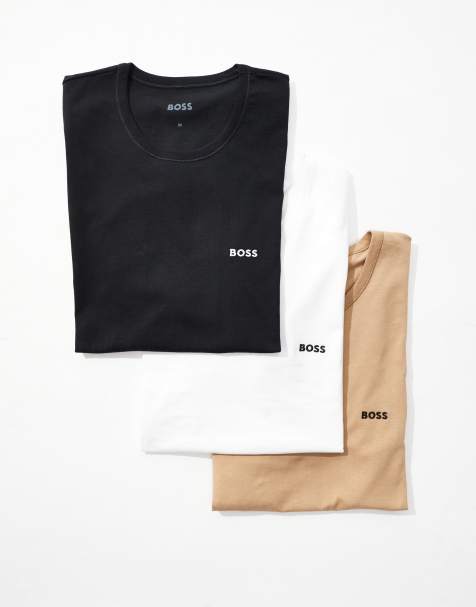 BOSS Bodywear 3 pack t-shirt in multi - view 1