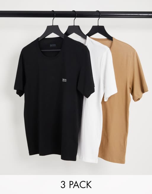 hugo boss 3 pack t shirts asos