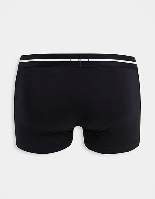  Underwear/BOSS Bodywear 3 pack trunks in black/khaki/navy 
