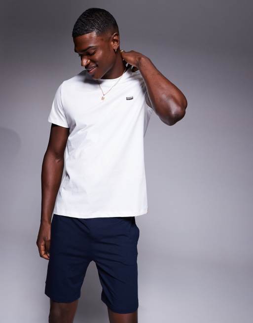 BOSS Bodywear 365 logo t-shirt regular fit in white, 2 of 4