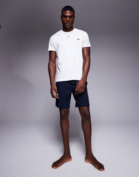 BOSS - Bodywear 365 - Regular-fit T-shirt met logo in wit - view 1