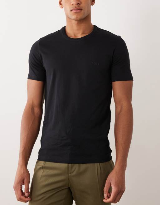 BOSS Bodywear – 3er-Pack T-Shirts in Schwarz, 2 von 5