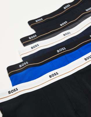 Shop Hugo Boss Boss Bodywear 5-pack Essential Boxer Briefs