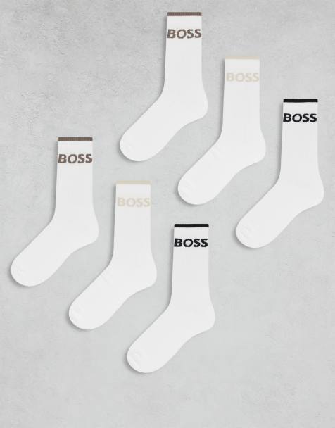 Boss Bodywear 6-pack socks in white - view 1