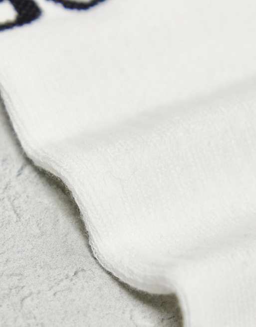 BOSS Bodywear 6 pack stripe socks in white, 3 of 4