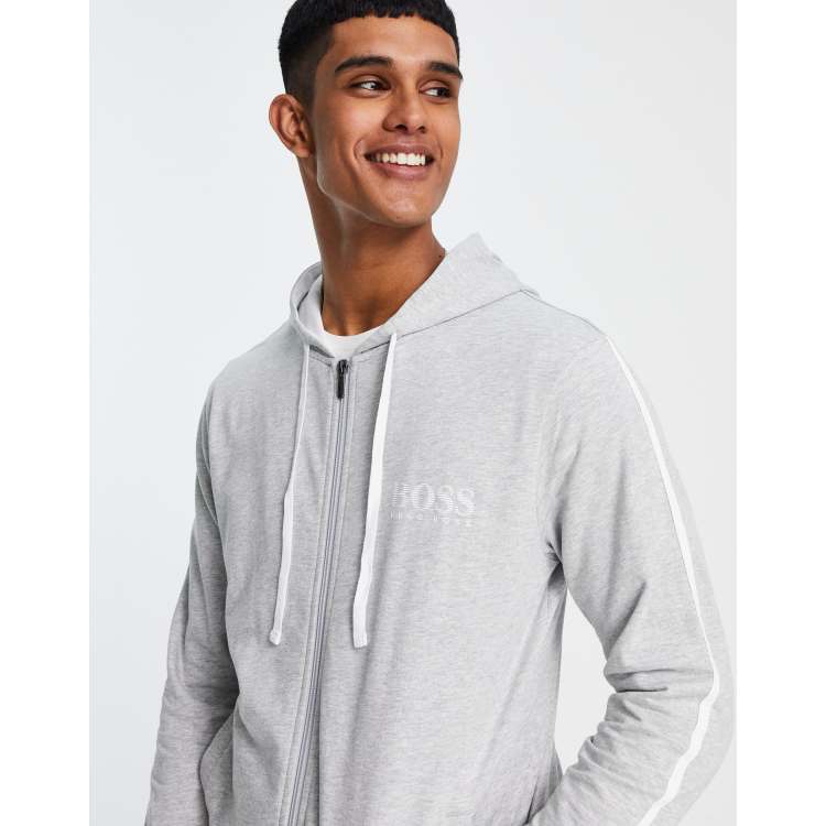 Monogram French Terry Zip-Through Hoodie - Men - Ready-to-Wear