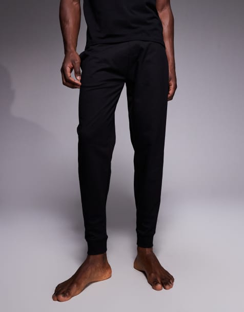 BOSS - Bodywear - Authentieke lounge joggingbroek in zwart - view 1