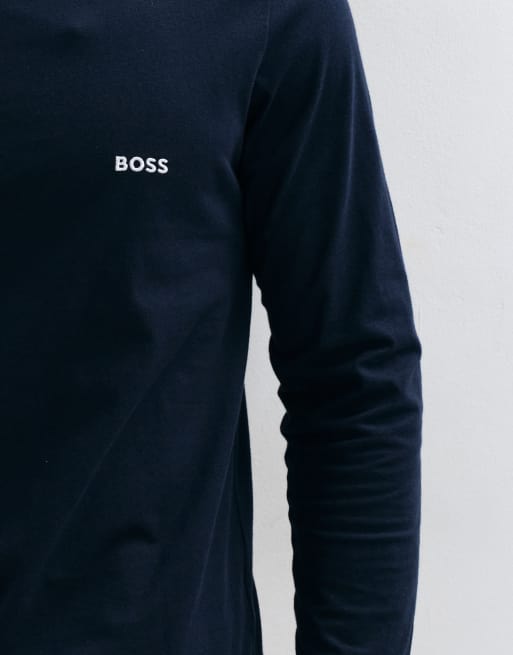 BOSS Bodywear Classic 3-pack logo t-shirt in multi, 3 of 5