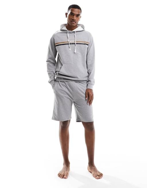  Boss Bodywear co-ord Authentic shorts in grey