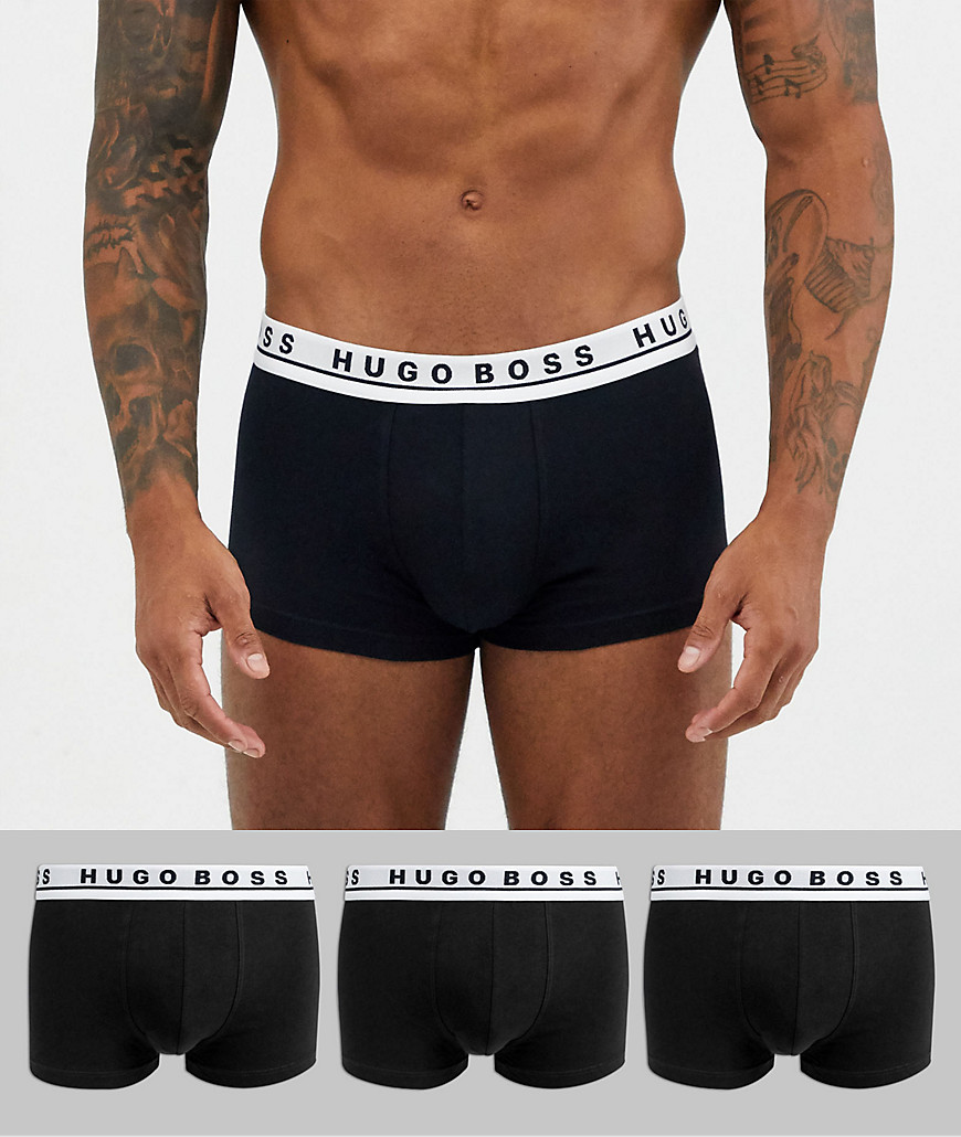 BOSS bodywear - Confezione da 3 boxer aderenti neri-Nero