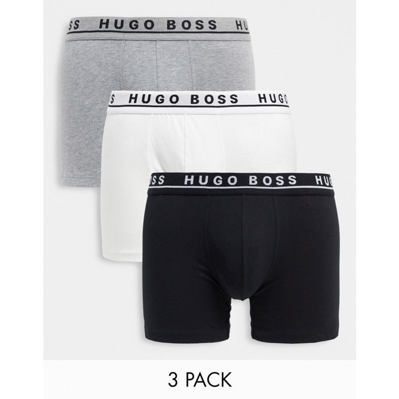 Uomo 0uMUW BOSS Bodywear - Confezione da 3 boxer multicolore
