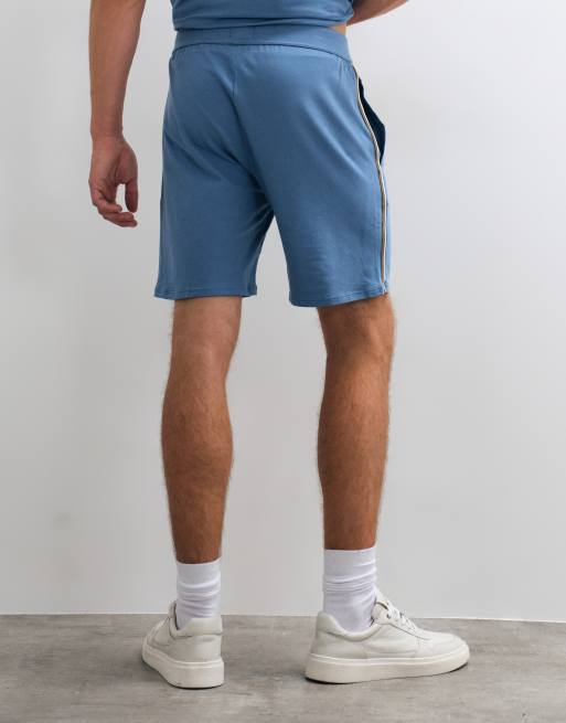 BOSS Bodywear einzigartige Kombishorts mit Logoprint in Blau, 4 von 5