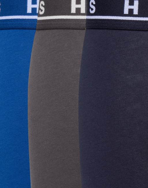 BOSS – Bodywear – Flerfärgade trunks i 3-pack, 3 av 4