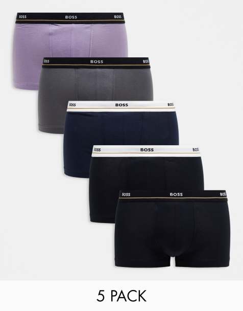 BOSS – Bodywear – Flerfärgade trunks i 5-pack - view 1