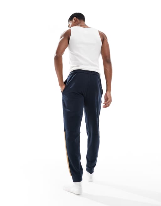 BOSS Bodywear – Granatowe joggersy, 4 z 5