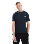 [BOSS Bodywear] BOSS Bodywear heavyweight iconic t-shirt in navy L Navy