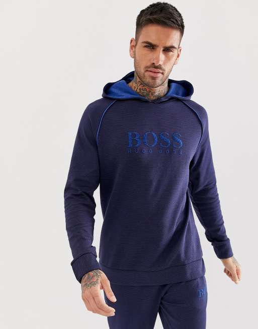 Boss heritage logo sweatshirt cheap