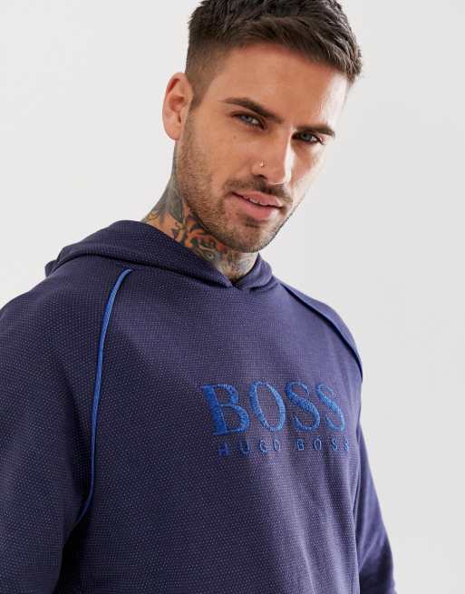 Boss heritage 2025 embossed overhead hoodie