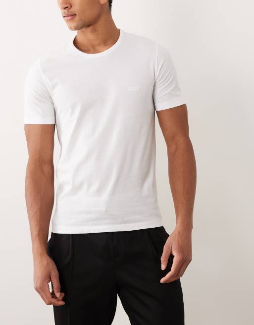 BOSS Bodywear - Hvide t-shirts i pakke med 3 stks, 2 af 5