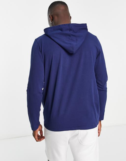BOSS Bodywear - Identity - Marineblå hættetrøje , 2 af 4