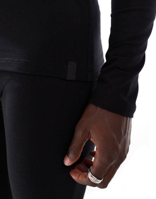 BOSS Bodywear - Infinity - Top thermique à manches longues - Noir, 2 de 4