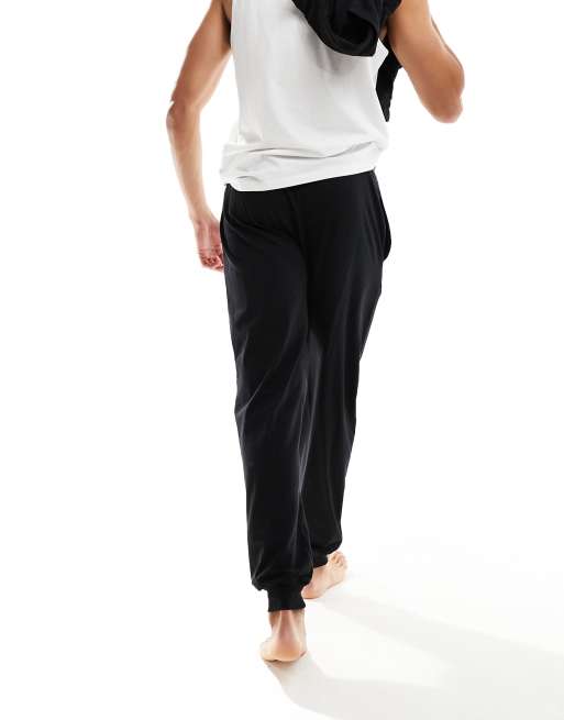 Boss Bodywear joggers with printed logo in black, 4 of 5