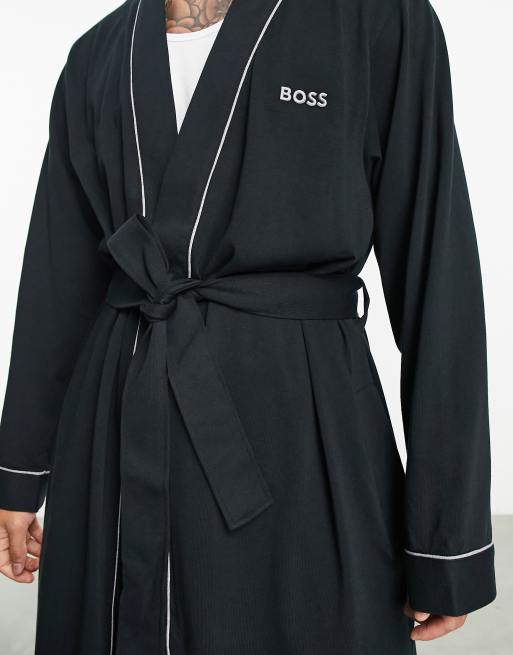 BOSS - Bodywear - Kamerjas in zwart, 3 van 4