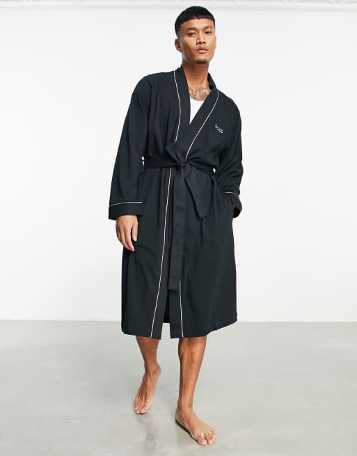 BOSS - Bodywear - Kamerjas in zwart, 4 van 4