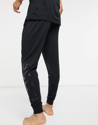 boss bodywear lounge logo tracksuit grey