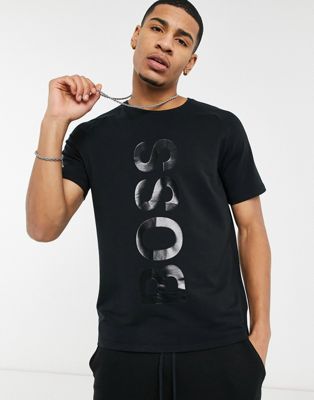 BOSS Bodywear logo t-shirt in black | ASOS