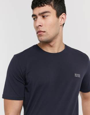 boss bodywear crew neck tracksuit navy