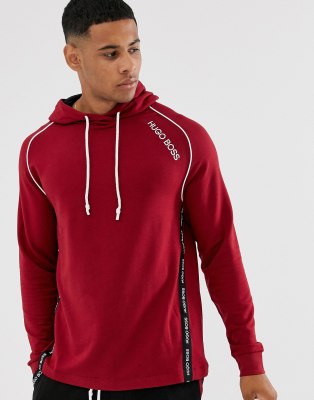 boss bodywear over the head logo sweatshirt