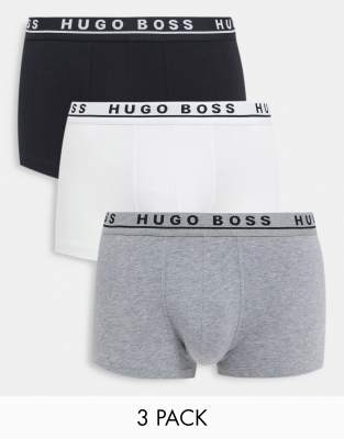 BOSS - Bodywear - Lot De 3 Boxers - Multicolore | ASOS