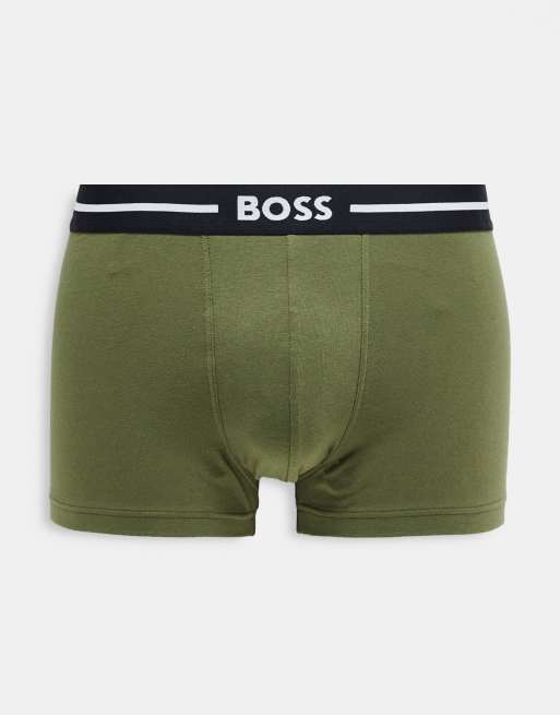 BOSS Bodywear - Lot de 3 boxers - Multicolore et à motifs, 4 de 4
