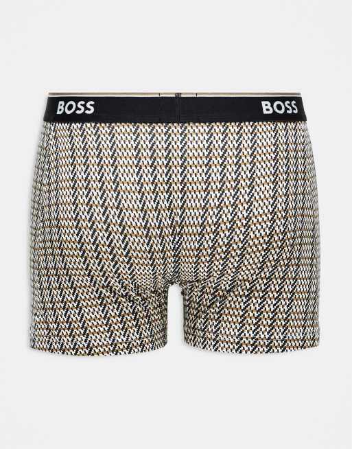 Boss Bodywear - Lot de 3 boxers - Noir et imprimé, 3 de 3