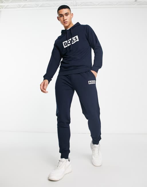 BOSS Bodywear lounge joggers in navy ASOS