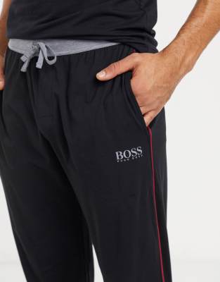 boss bodywear lounge tracksuit black