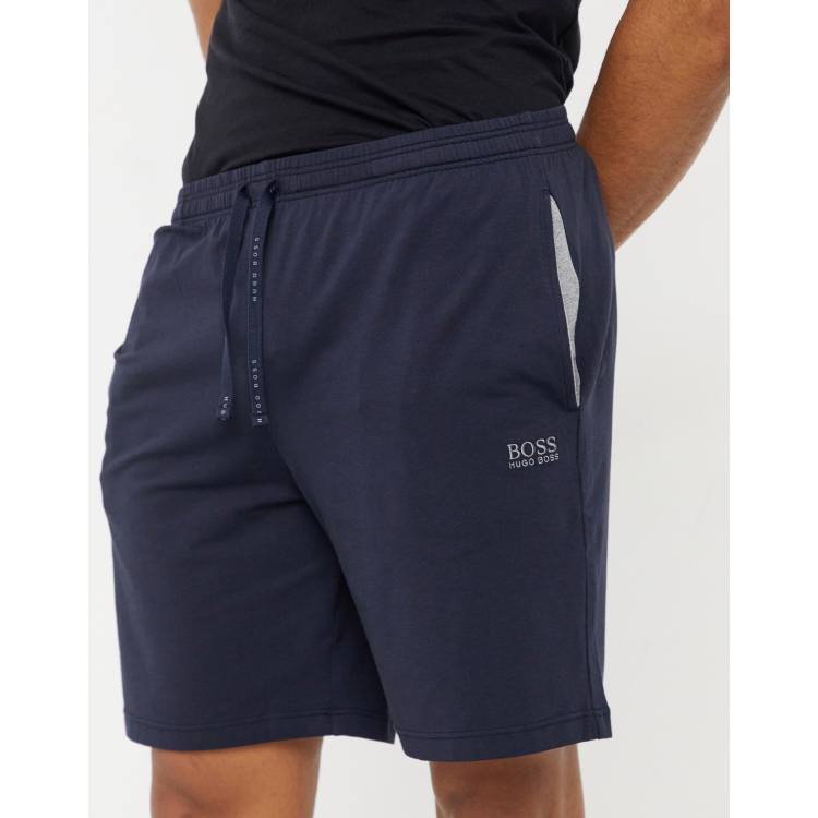 BOSS Bodywear Lounge Shorts in Marineblau ASOS