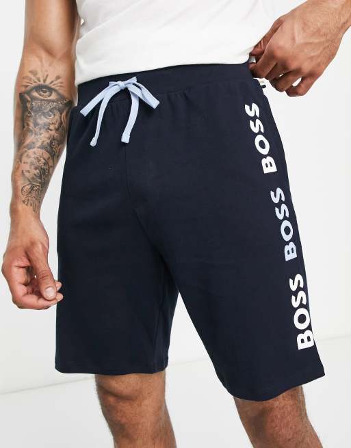 Boss Bodywear - Loungeshort in marineblauw