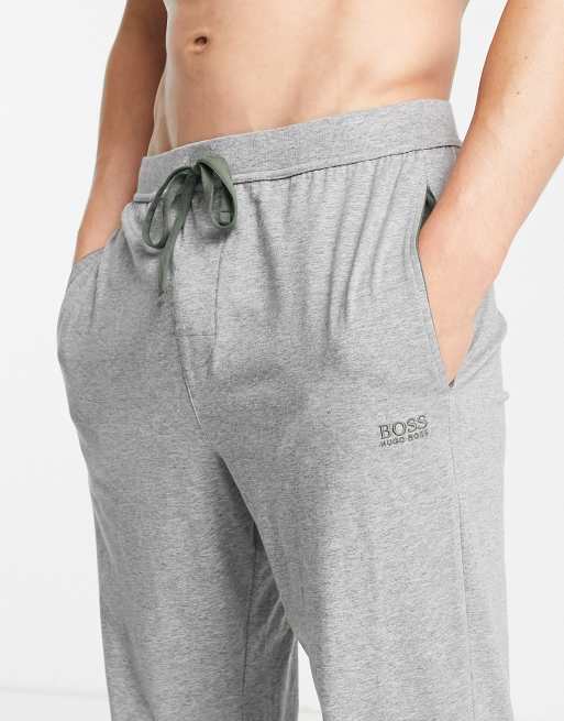 Boss grey joggers clearance