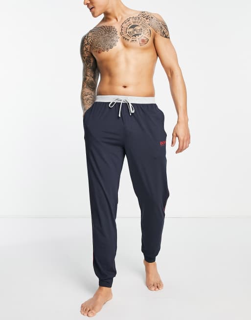 Boss bodywear lounge tracksuit navy sale