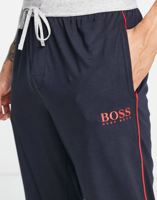 Boss bodywear lounge tracksuit navy sale