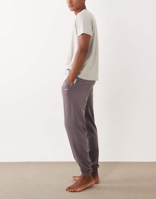 Boss - Bodywear Mix & Match - Joggers da casa color lavanda , 3 di 5