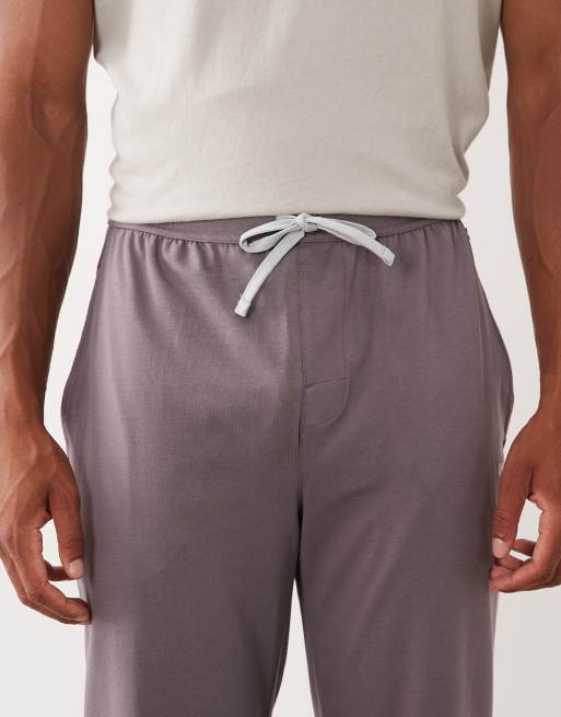 Boss - Bodywear Mix & Match - Joggers da casa color lavanda , 5 di 5