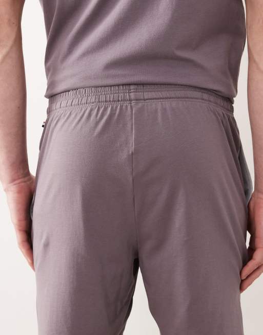 Boss Bodywear Mix & Match lounge shorts in lavender, 5 of 5