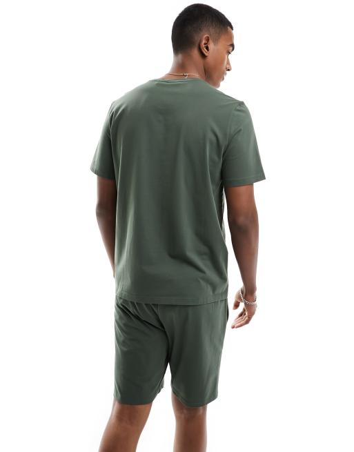 BOSS Bodywear - Mix & Match - T-shirt d'ensemble - Kaki, 3 de 4